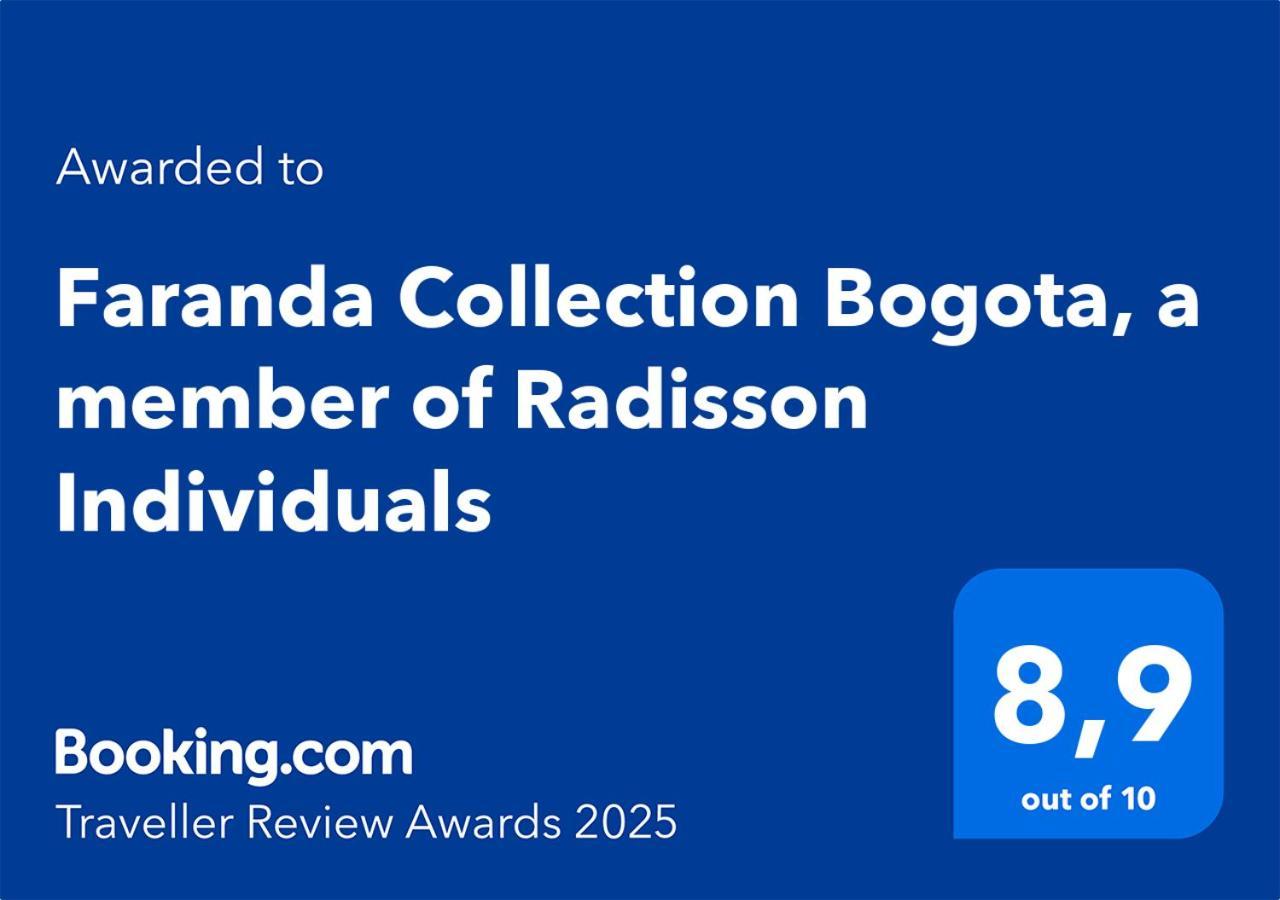 Faranda Collection Bogota, A Member Of Radisson Individuals Hotel Exterior photo